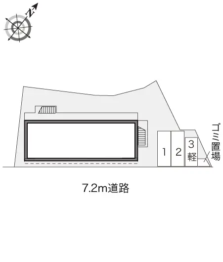 ★手数料０円★吹田市千里山西　月極駐車場（LP）